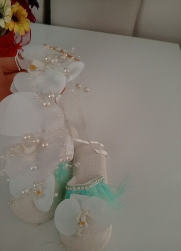 Lohusa terliği takımı - Görsel 6