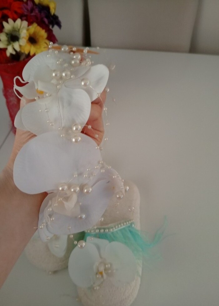 Lohusa terliği takımı - Görsel 5