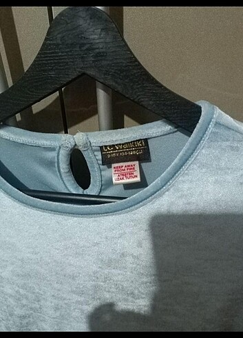 LCW Waikiki kız çocuk sık kadife elbise