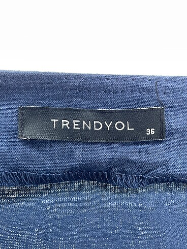 36 Beden lacivert Renk Trendyol & Milla Kısa Elbise %70 İndirimli.