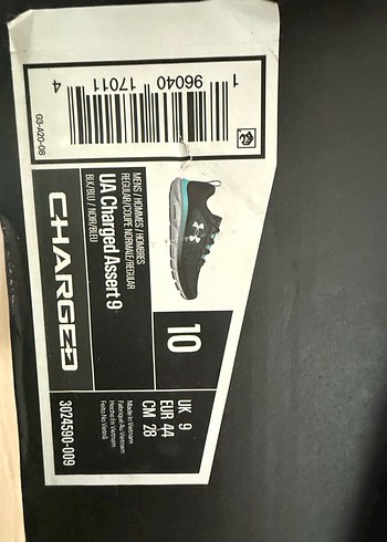 UNDER ARMOUR ERKEK UA CHARGED ASSERT 9 KOŞU AYAKKABISI - Görsel 7