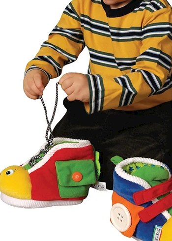 Renkli Nakışlı Bebek Panduf - Görsel 8