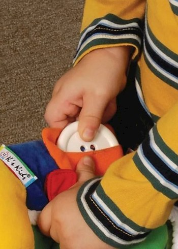 Renkli Nakışlı Bebek Panduf - Görsel 6