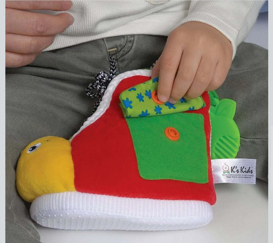 Renkli Nakışlı Bebek Panduf - Görsel 5