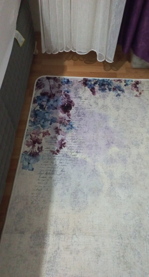 Bohem Desenli Gri Halı - Görsel 4