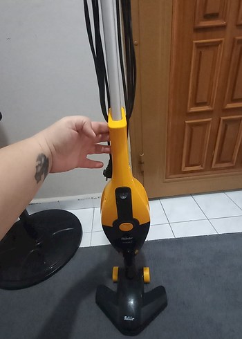 Sarı Dikey Elektrikli Süpürge - Görsel 5