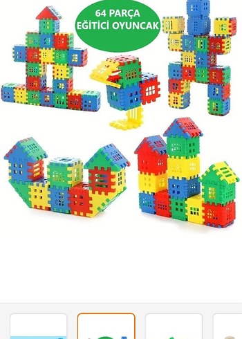 Renkli Eğitici Blok Oyuncak - Görsel 3