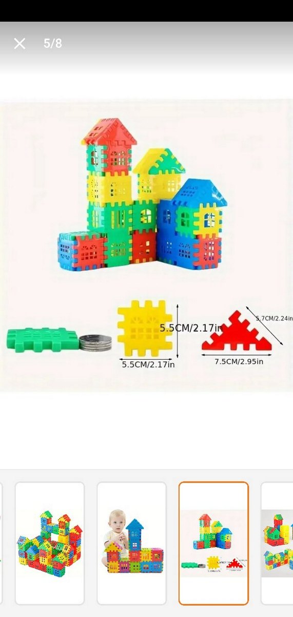 Renkli Eğitici Blok Oyuncak - Görsel 4