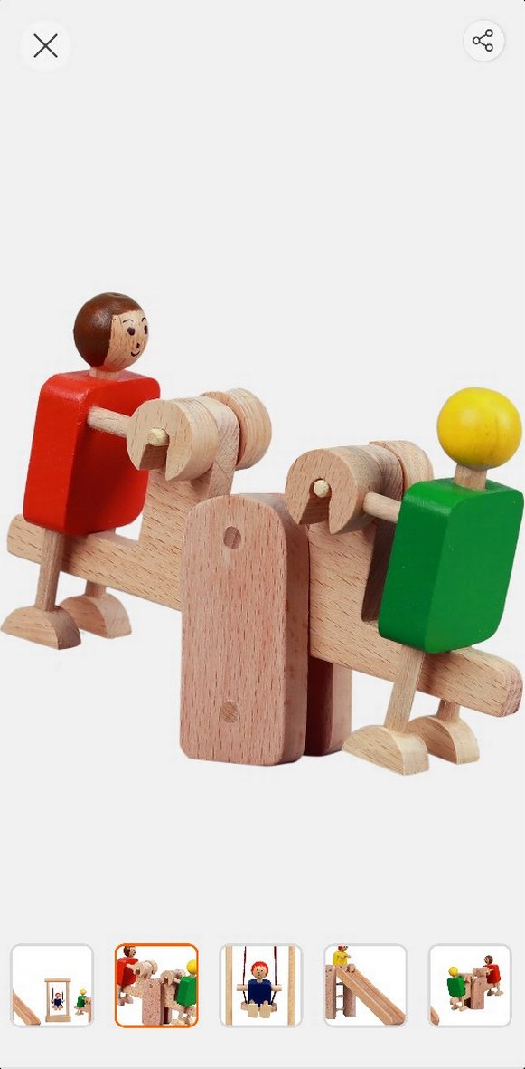 Ahşap Çocuk Oyun Parkı - Görsel 2