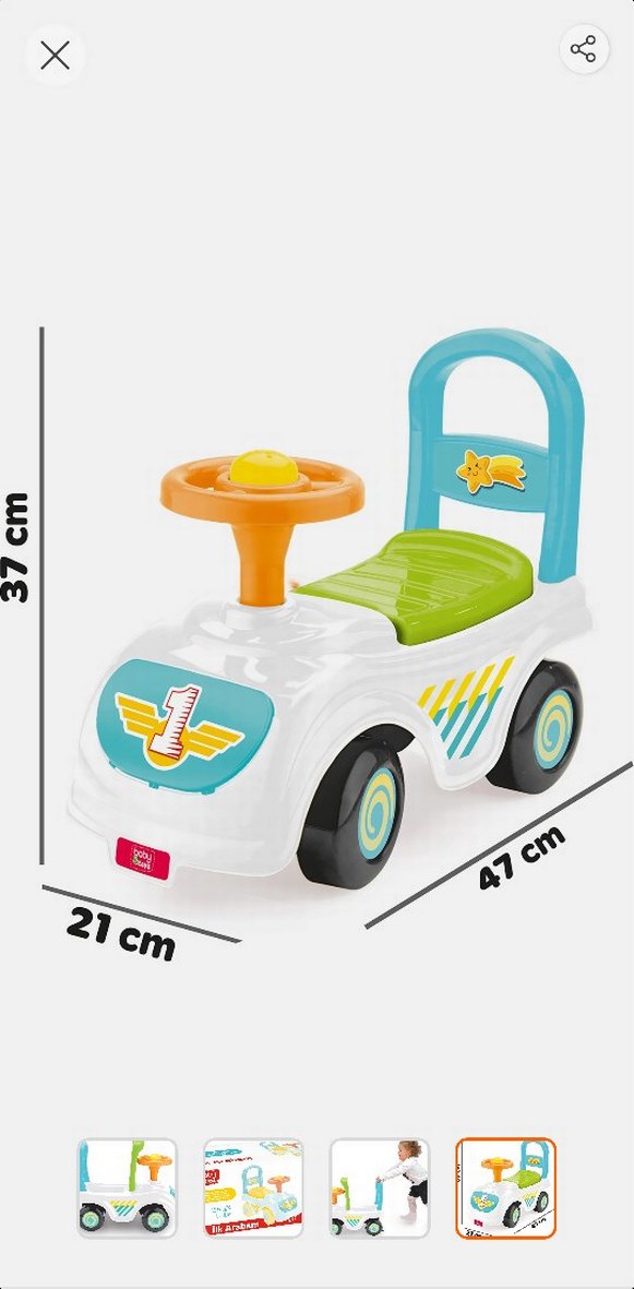 Baby Toys İlk Bin Git Arabam - Görsel 4