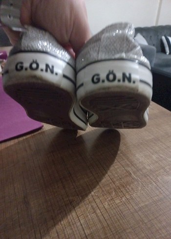 Günlük Gümüş Simli Kadın Spor Ayakkabı - Görsel 4