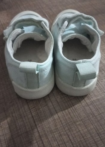 Açık Mavi Unisex Çocuk Cırt Cırtlı Spor Ayakkabı - Görsel 3