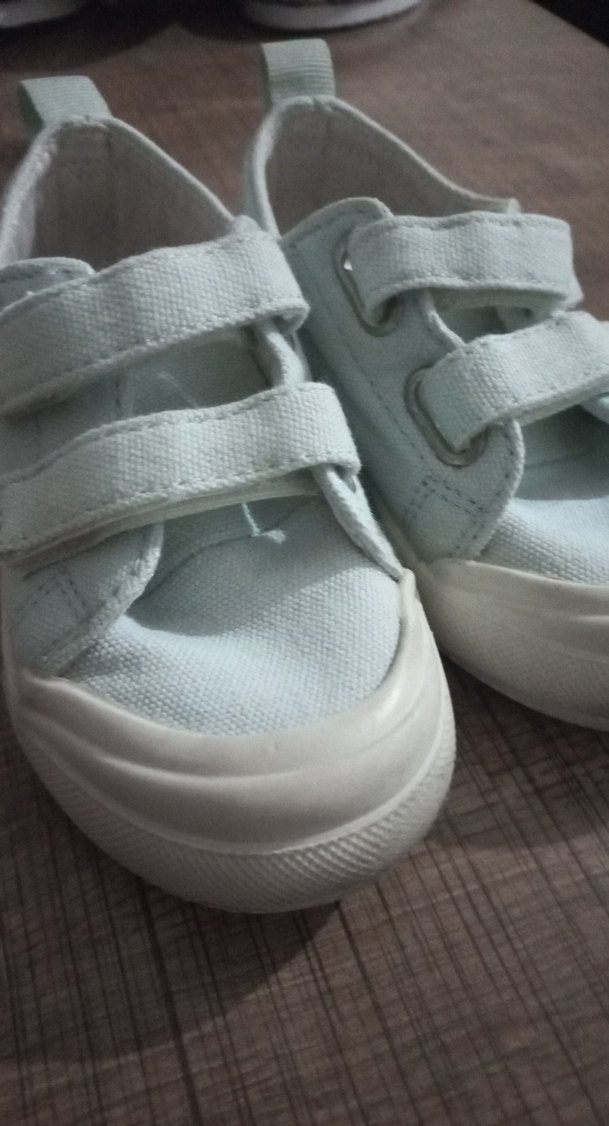 Açık Mavi Unisex Çocuk Cırt Cırtlı Spor Ayakkabı - Görsel 4