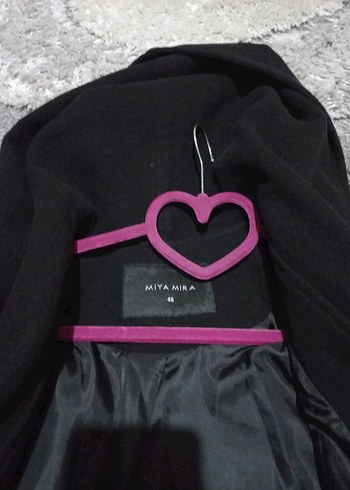 Siyah Midi Kaban - Görsel 6