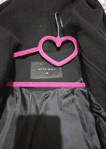 Siyah Midi Kaban - Görsel 5