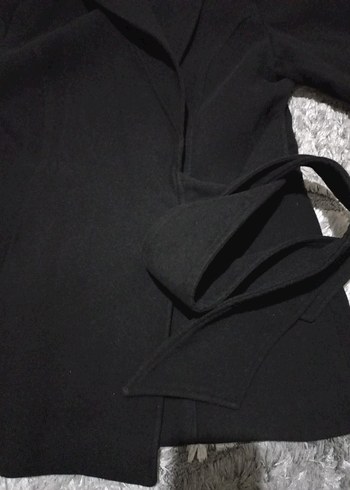 Siyah Midi Kaban - Görsel 3