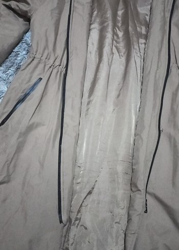 Kadın Bej Oysho Yağmurluk - Görsel 2