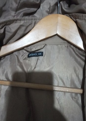 Kadın Bej Oysho Yağmurluk - Görsel 3