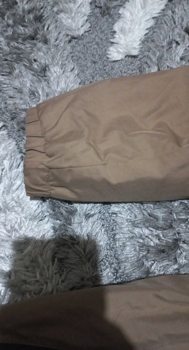 Kadın Bej Oysho Yağmurluk - Görsel 4