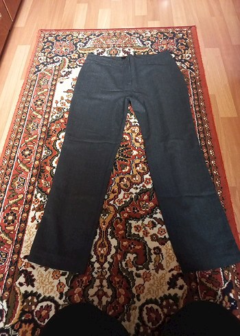 Roman Marka Koyu Gri Klasik Pantolon
