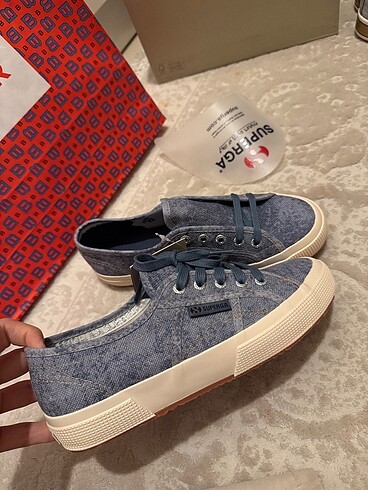 Superga Superga denim sneaker