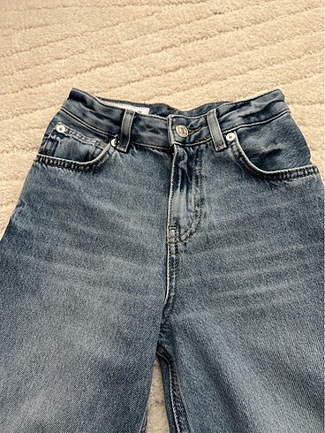 7 Yaş Beden mavi Renk Jean zara