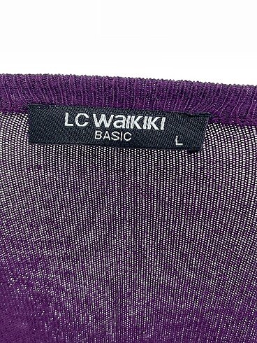 l Beden mor Renk LC Waikiki Hırka %70 İndirimli.