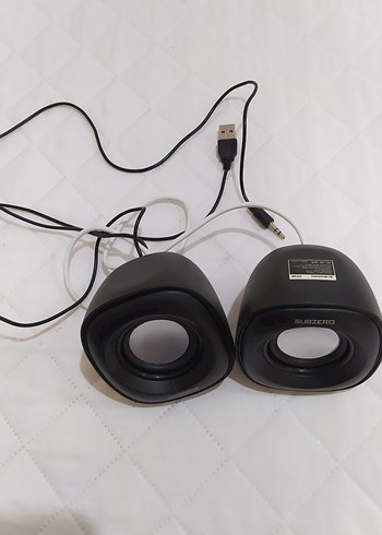 Siyah USB ve Aux Girişli Müzik Sistemi