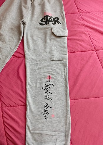 Gri  Rahat Kesim Eşofman Altı - Görsel 2