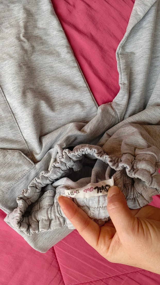 Gri  Rahat Kesim Eşofman Altı - Görsel 3