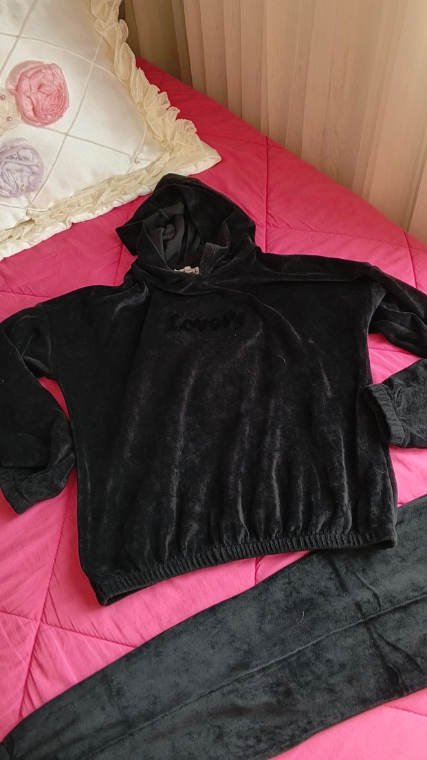 Siyah Eşofman Takımı - Görsel 2