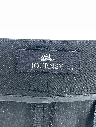 40 Beden siyah Renk Journey Kumaş Pantolon %70 İndirimli.