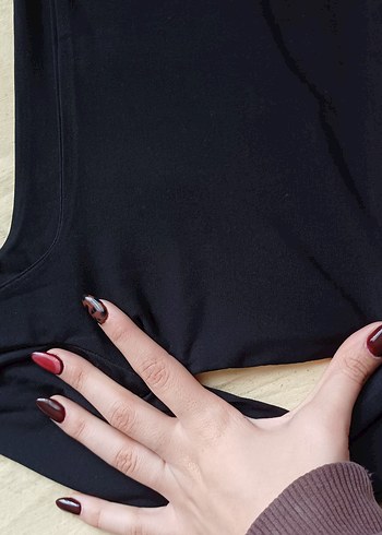 siyah crop - Görsel 2