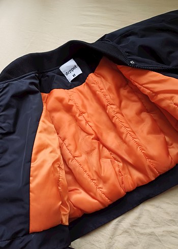 siyah crop sisme ceket - Görsel 2