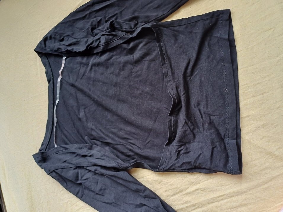 milla sırtı açık bluz - Görsel 3