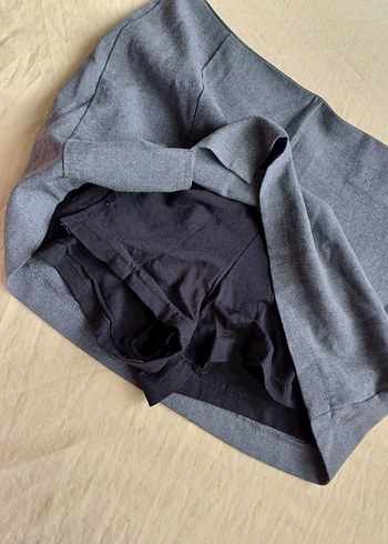 mini şortlu etek - Görsel 3