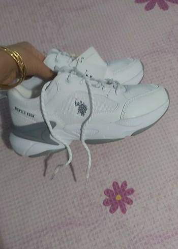 U.S Polo Assn. U.S. Polo Assn. Beyaz Kadın Sneaker