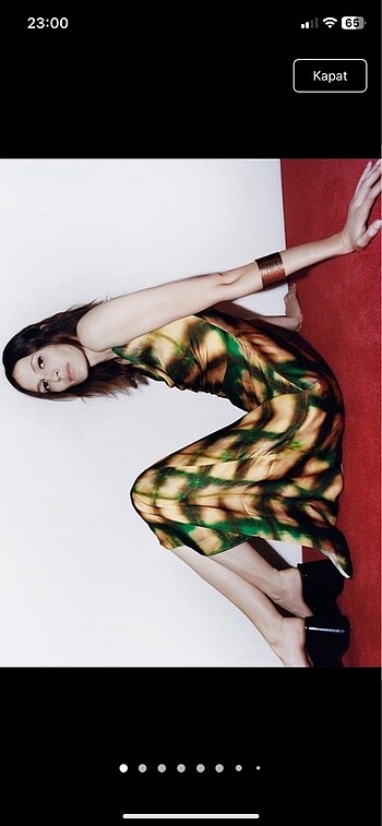 Zara Saten Elbise