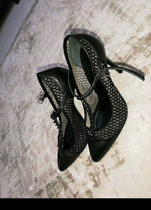 37 Beden siyah Renk Stiletto 