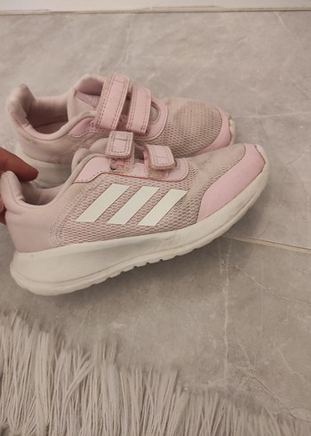 Kız Çocuk Pembe Cırt Cırtlı Spor Ayakkabı - Görsel 2