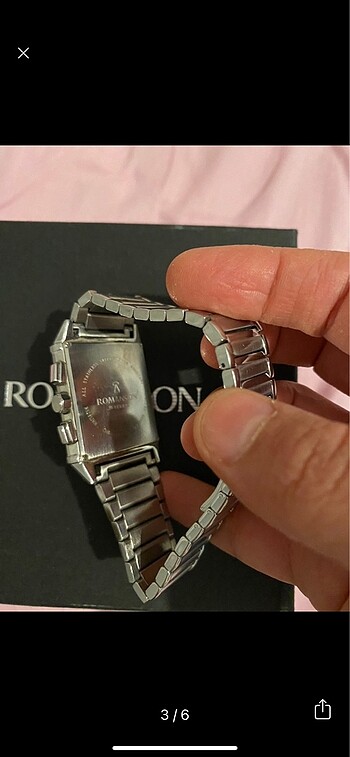 Beden gri Renk Romanson erkek saat