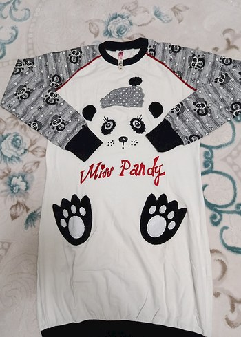 Renkli Baskılı Hamile Uzun Kollu Tişört - Görsel 2