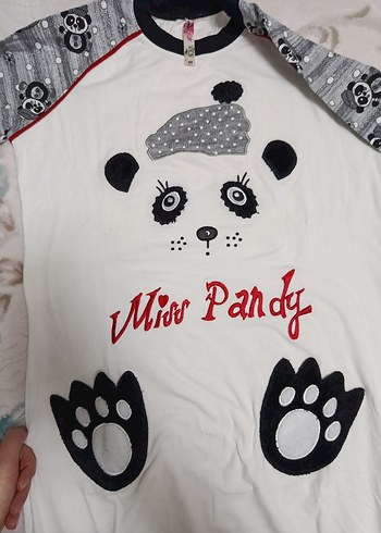 Renkli Baskılı Hamile Uzun Kollu Tişört - Görsel 4