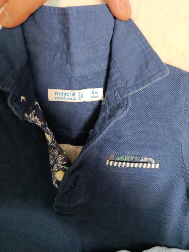 Erkek Çocuk Renkli Düğmeli Polo Tişört - Görsel 5