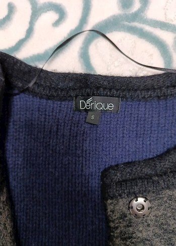 Gri Triko Hırka - Görsel 4