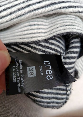 Gri Pliseli Kadın Triko Bluz - Görsel 5