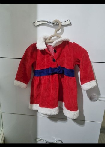 Kız Bebek Kırmızı Desenli Bornoz LC Waikiki - Görsel 3