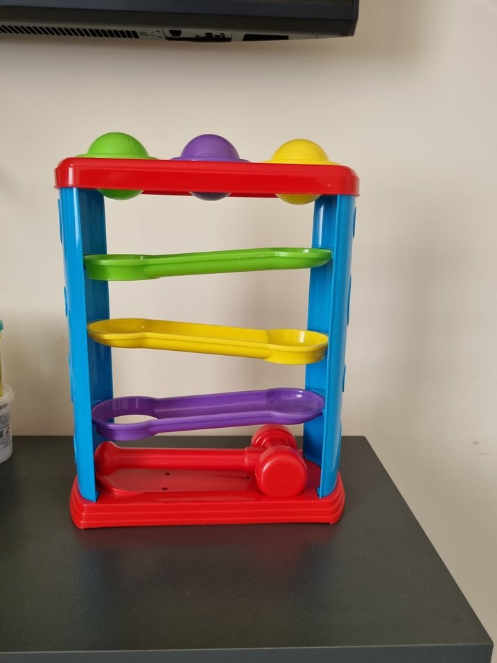 Renkli Eğitici Top Oyuncağı - Görsel 2