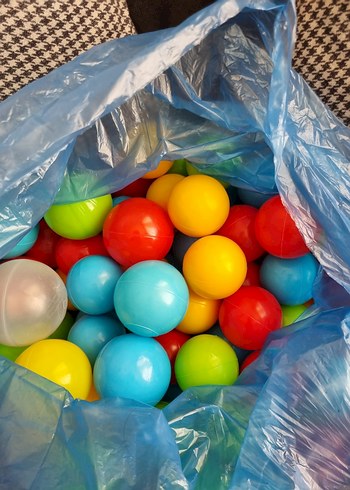 Renkli Oyun Topları Seti