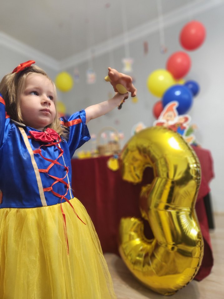 Pamuk prenses kostüm 4 yaş - Görsel 2